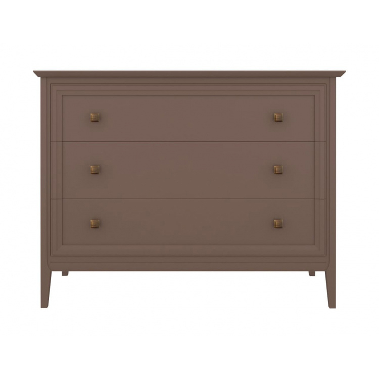 Комод Tesoro Quartz, 3 ящика, 113x51,5x90 см, цвет: кварц (T401QU)T401QU
