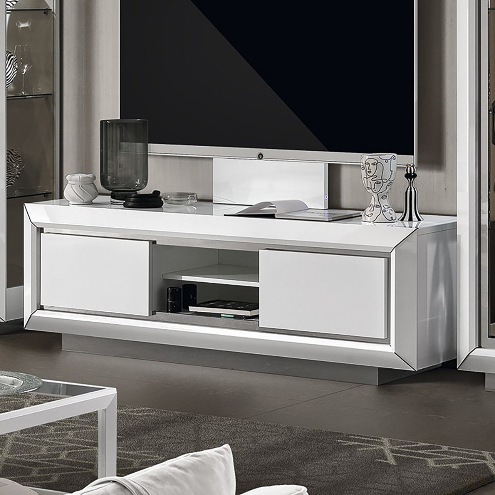 Тумба ТВ Camelgroup Elite bianco, цвет: белый глянец, 189x55x62 см (155PTV.01BI)155PTV.01BI