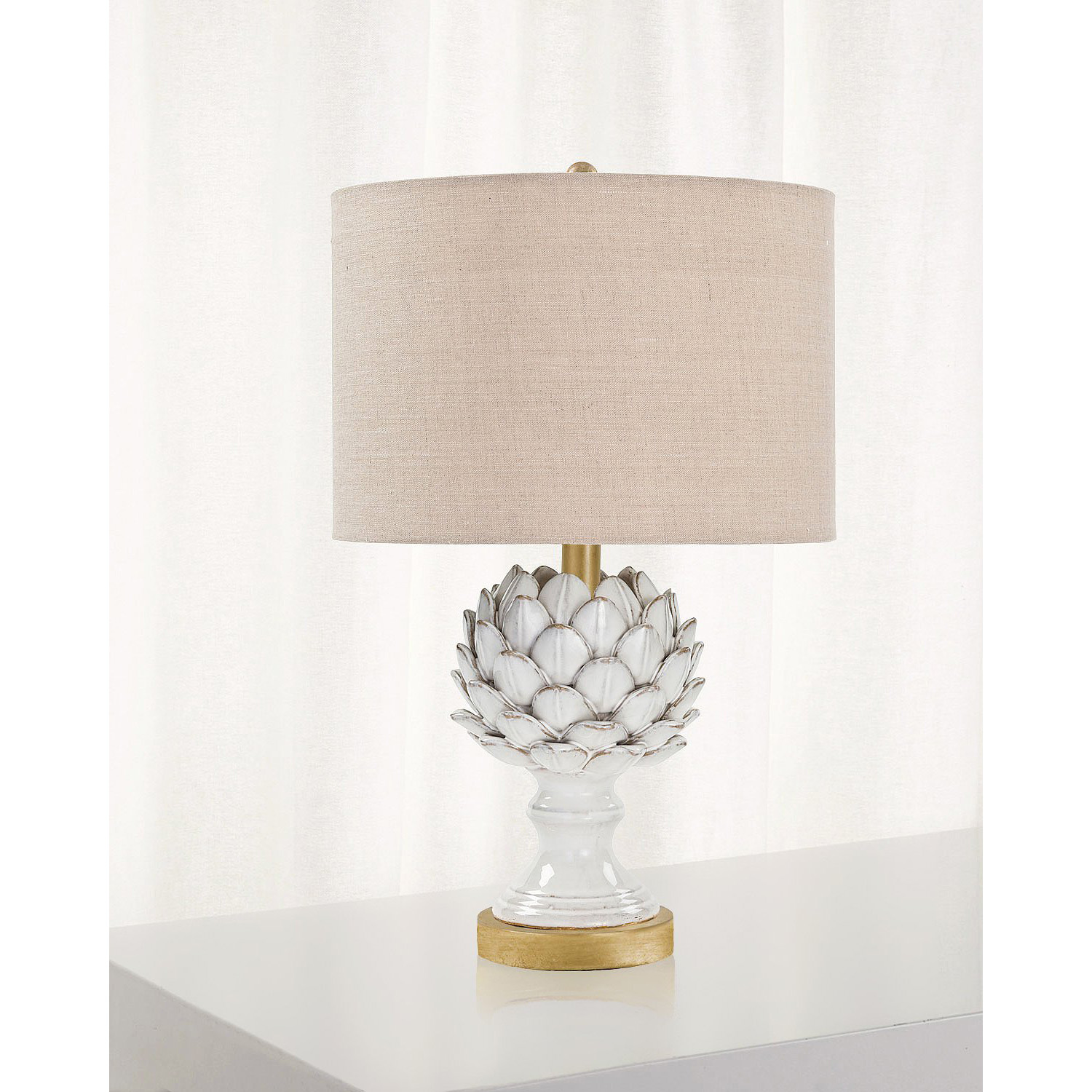 Настольная лампа Louvrehome "Мерида" white, размер 33х33х52 см (P0892TW-S)P0892TW-S Настольная лампа Louvrehome "Мерида" white, размер 33х33х52 см (P0892TW-S)P0892TW-S