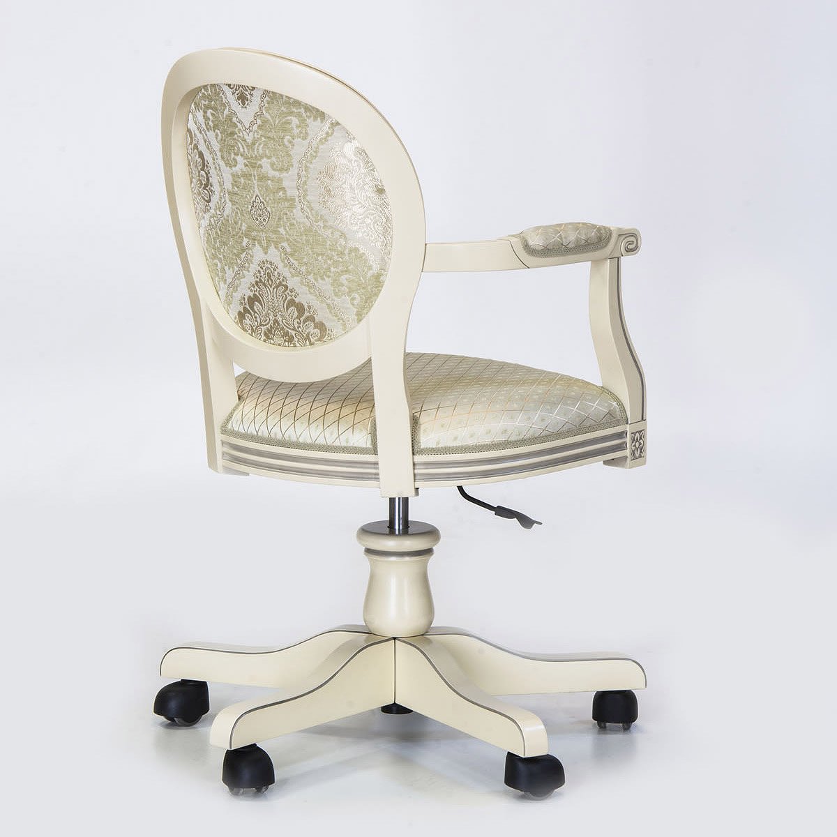 Кресло кабинетное Стелла Луиз-2 К, размер 58х49х88/101, обивка ткань