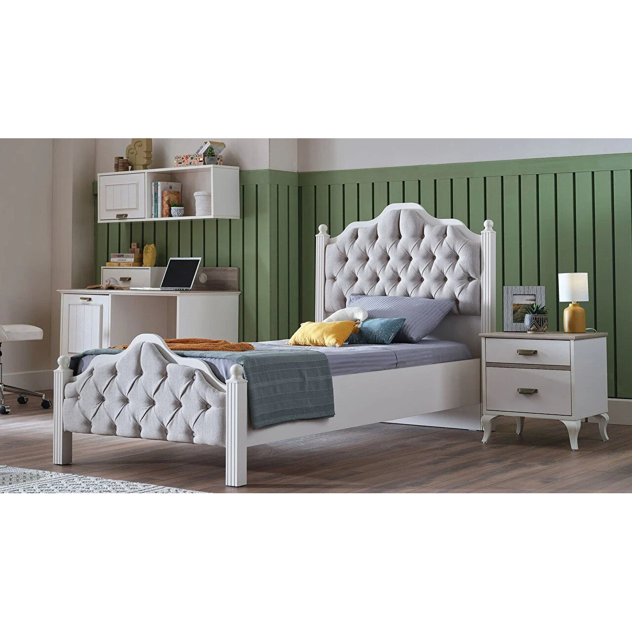 Кровать односпальная Bellona Andera, 90x200 см (ANDR-26-90+ANDR-25-90)ANDR-26-90+ANDR-25-90 Кровать односпальная Bellona Andera, 90x200 см (ANDR-26-90+ANDR-25-90)ANDR-26-90+ANDR-25-90