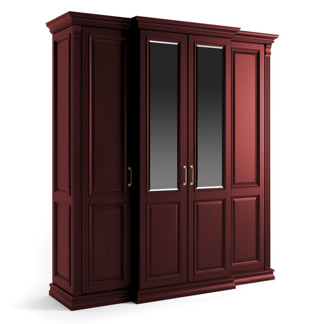 Шкаф платяной SDK Home Rimar четырехдверный, цвет: шато (RM.P04.204х64.U.S)RM.P04.204х64.U.S