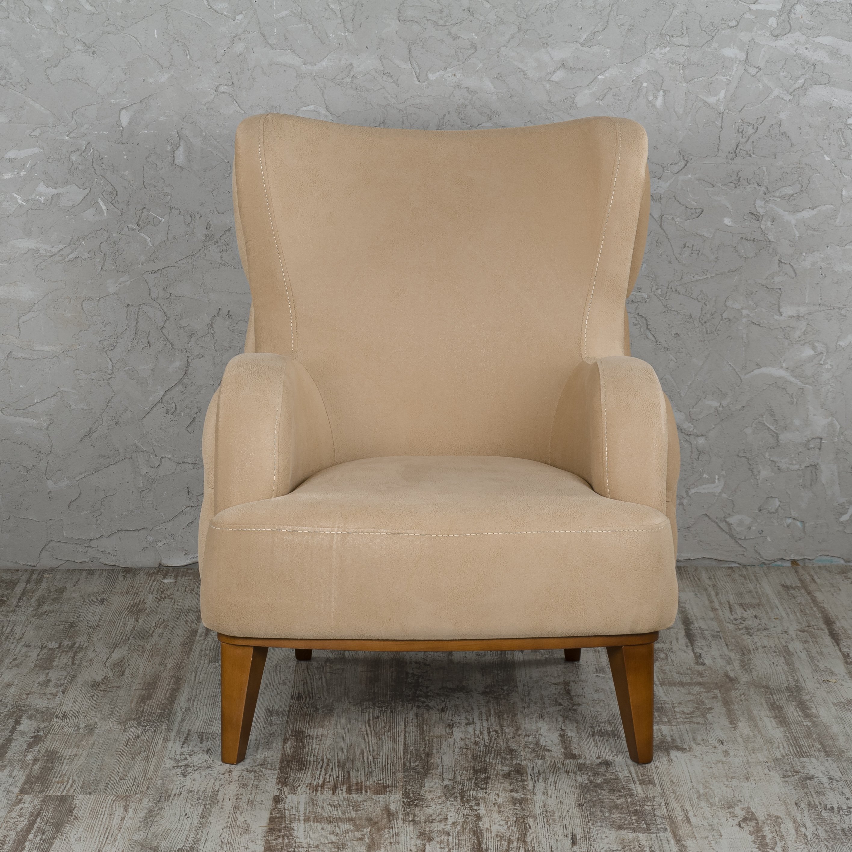 Кресло Lenova Mable, размер 80х75х90, ткань Zegna 13/beige (02197)02197