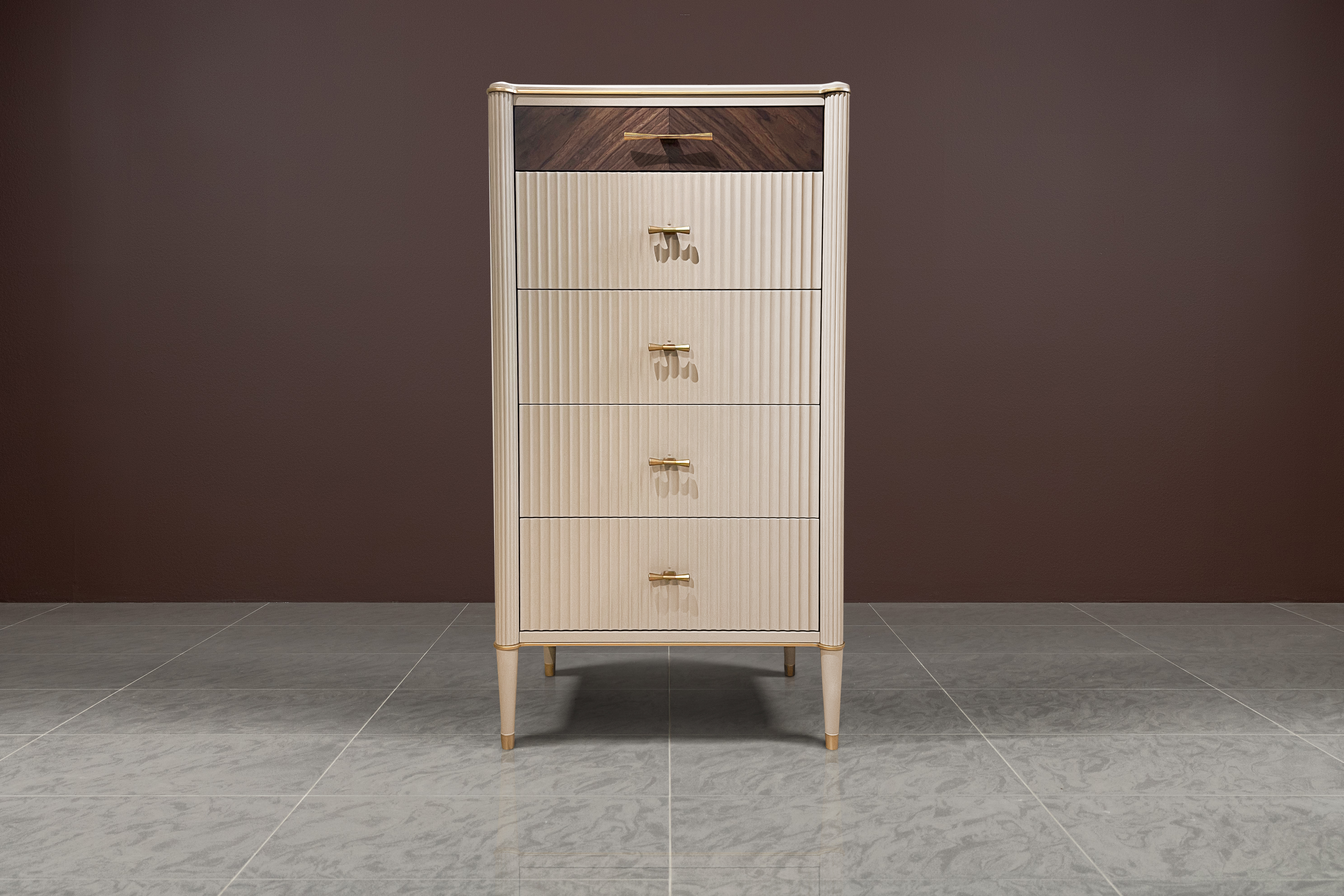 Комод высокий Timber Венеция, 70x45x127 см, цвет: Меланж/Орех американский (Т-149/ML/NA)Т-149/ML/NA Комод высокий Timber Венеция, 70x45x127 см, цвет: Меланж/Орех американский (Т-149/ML/NA)Т-149/ML/NA