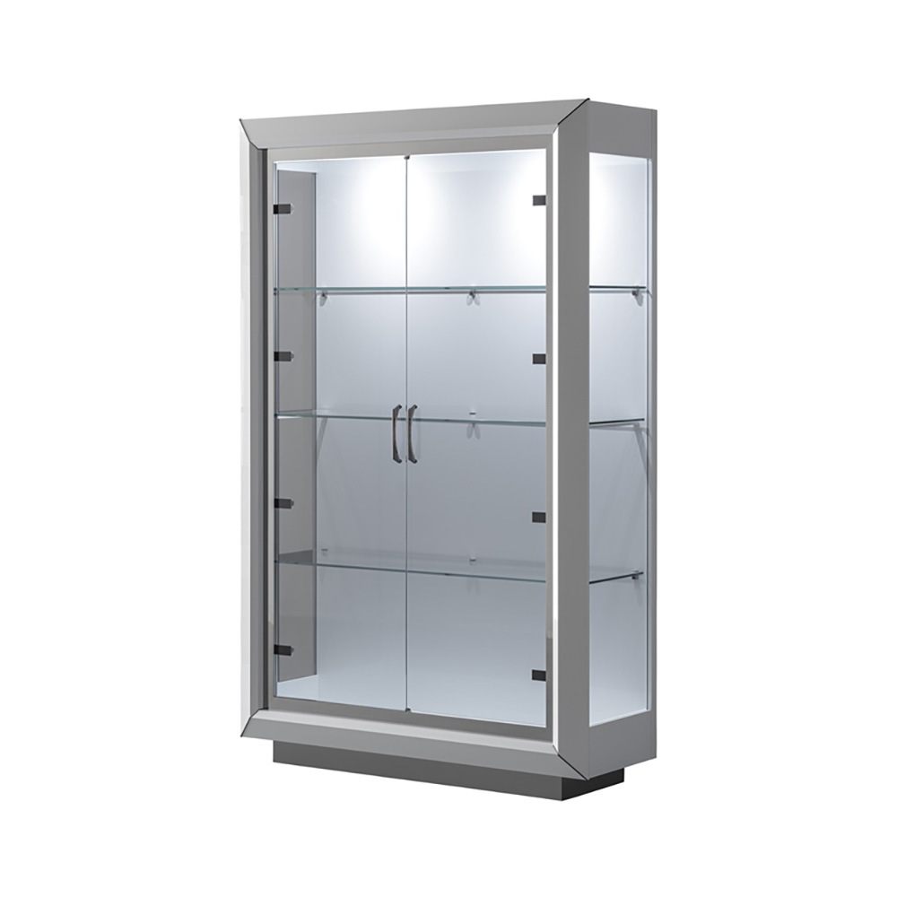 Витрина Camelgroup Elite bianco, 2-х дверная, цвет: белый глянец, 124x43x198 см (155VT2.02BI)155VT2.02BI