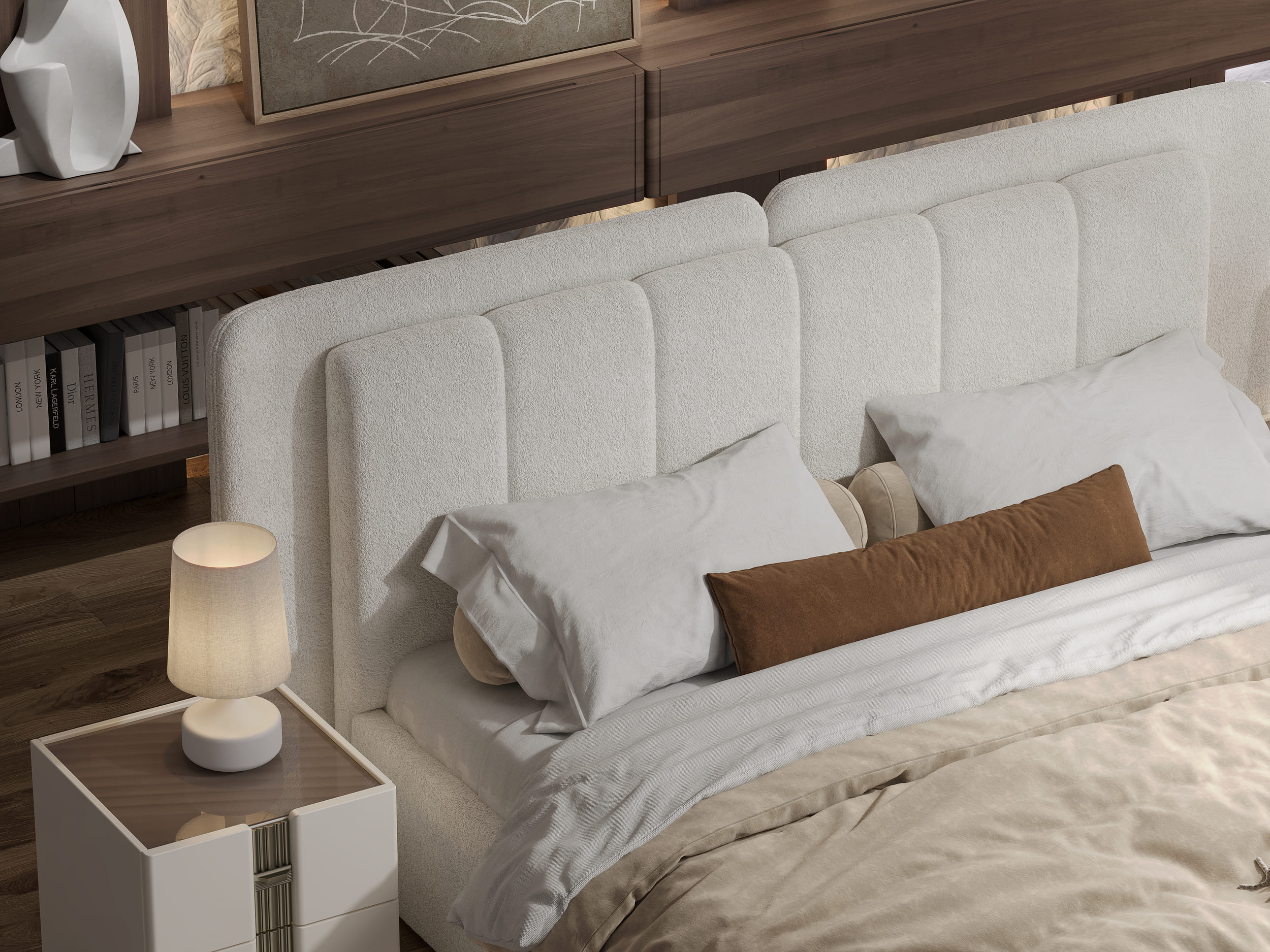 Тумба прикроватная Арида Леонардо, цвет кремовый, 50х50х50 см Тумба прикроватная Арида Леонардо, цвет кремовый, 50х50х50 см