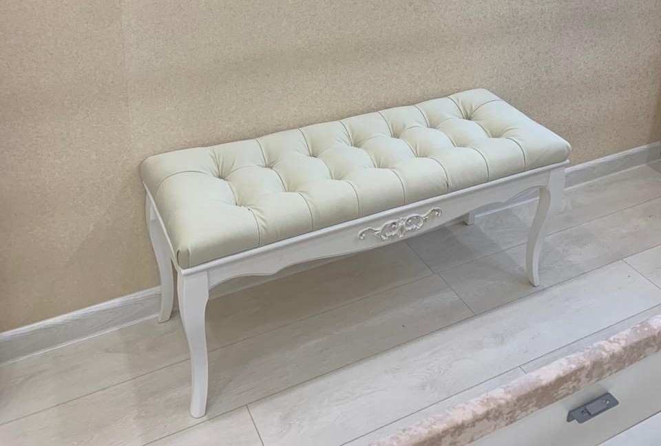 Банкетка Aletan Provence, цвет: синий 111,5х38,5Х52 см (B108IN)B108IN Банкетка Aletan Provence, цвет: синий 111,5х38,5Х52 см (B108IN)B108IN