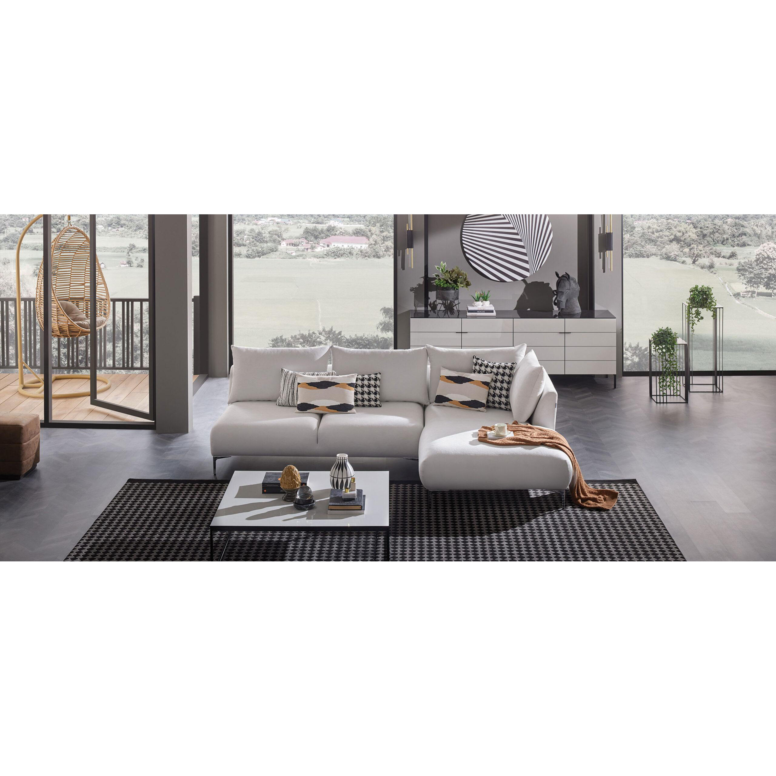Модуль дивана Enza Home Mayfair, шезлонг левый, размер 108x176x80 см