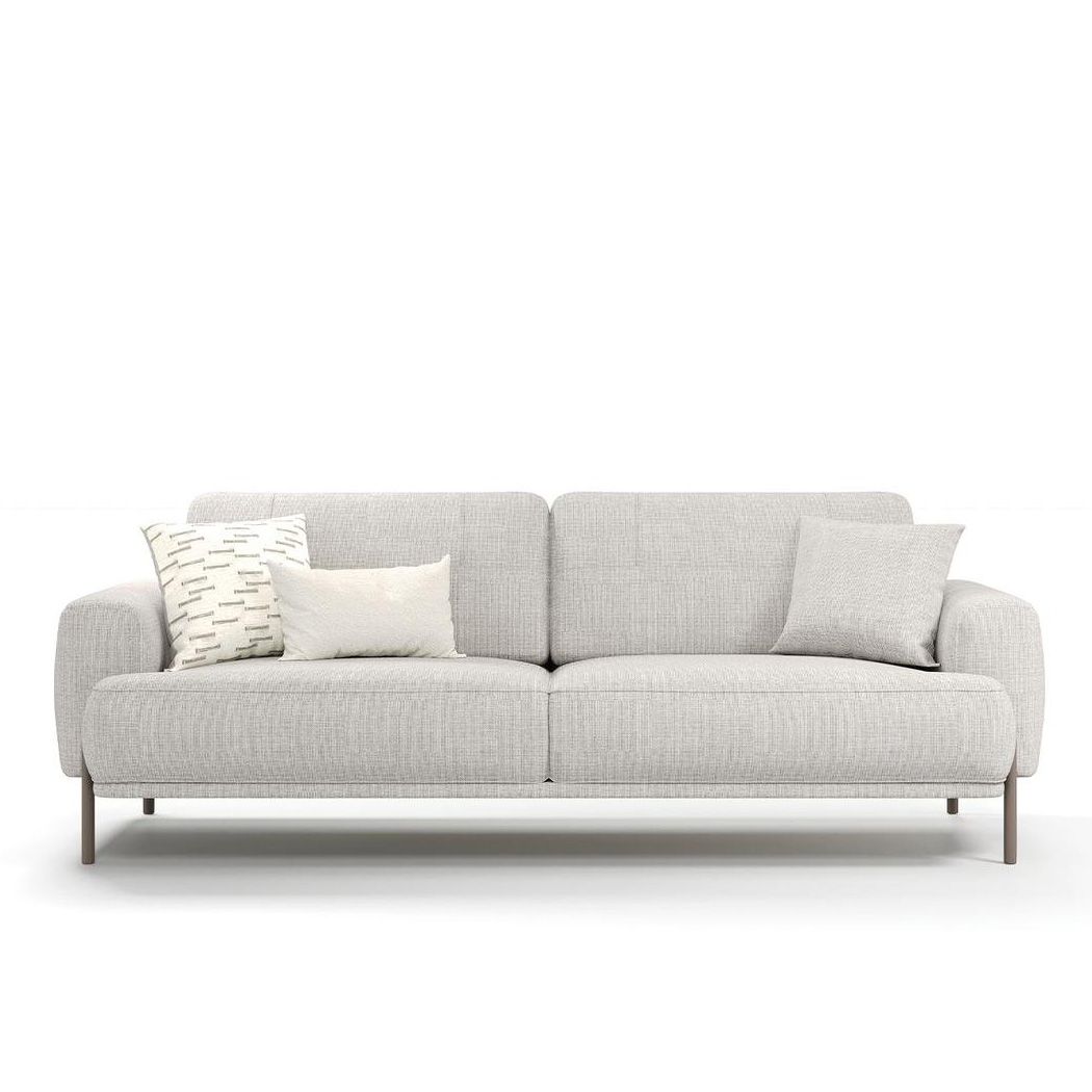 Диван-кровать Enza Home Varena, трёхместный, ткань 55901 Light Grey, размер 228х98х85 см Диван-кровать Enza Home Varena, трёхместный, ткань 55901 Light Grey, размер 228х98х85 см