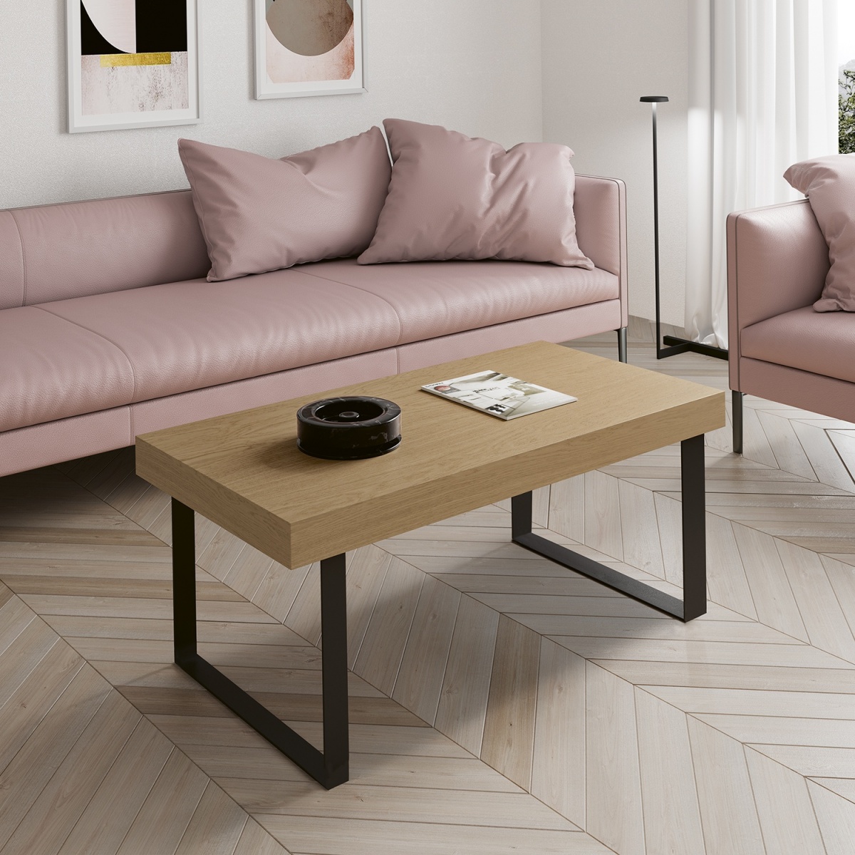 Стол журнальный Disemobel Kendra, прямоугольный, трансформер, 115x60x46 см (4001)4001 Стол журнальный Disemobel Kendra, прямоугольный, трансформер, 115x60x46 см (4001)4001