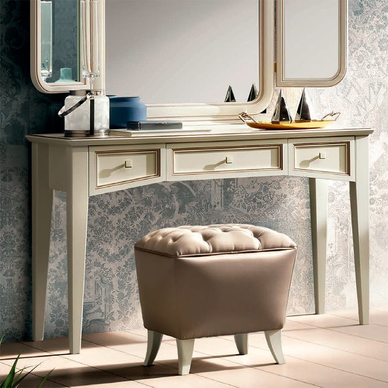 Стол туалетный Giotto, размер 120х43х79, цвет: белый антик (157TOI.01BA)157TOI.01BA