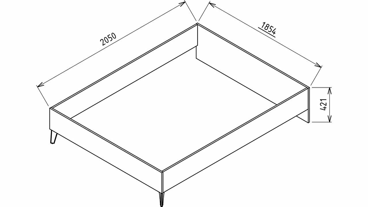Кровать двуспальная Bellona Alvis, 180x200 см, (ALVIS-180/203118+ALVIS-26-180R)ALVIS-180/203118+ALVIS-26-180R Кровать двуспальная Bellona Alvis, 180x200 см, (ALVIS-180/203118+ALVIS-26-180R)ALVIS-180/203118+ALVIS-26-180R