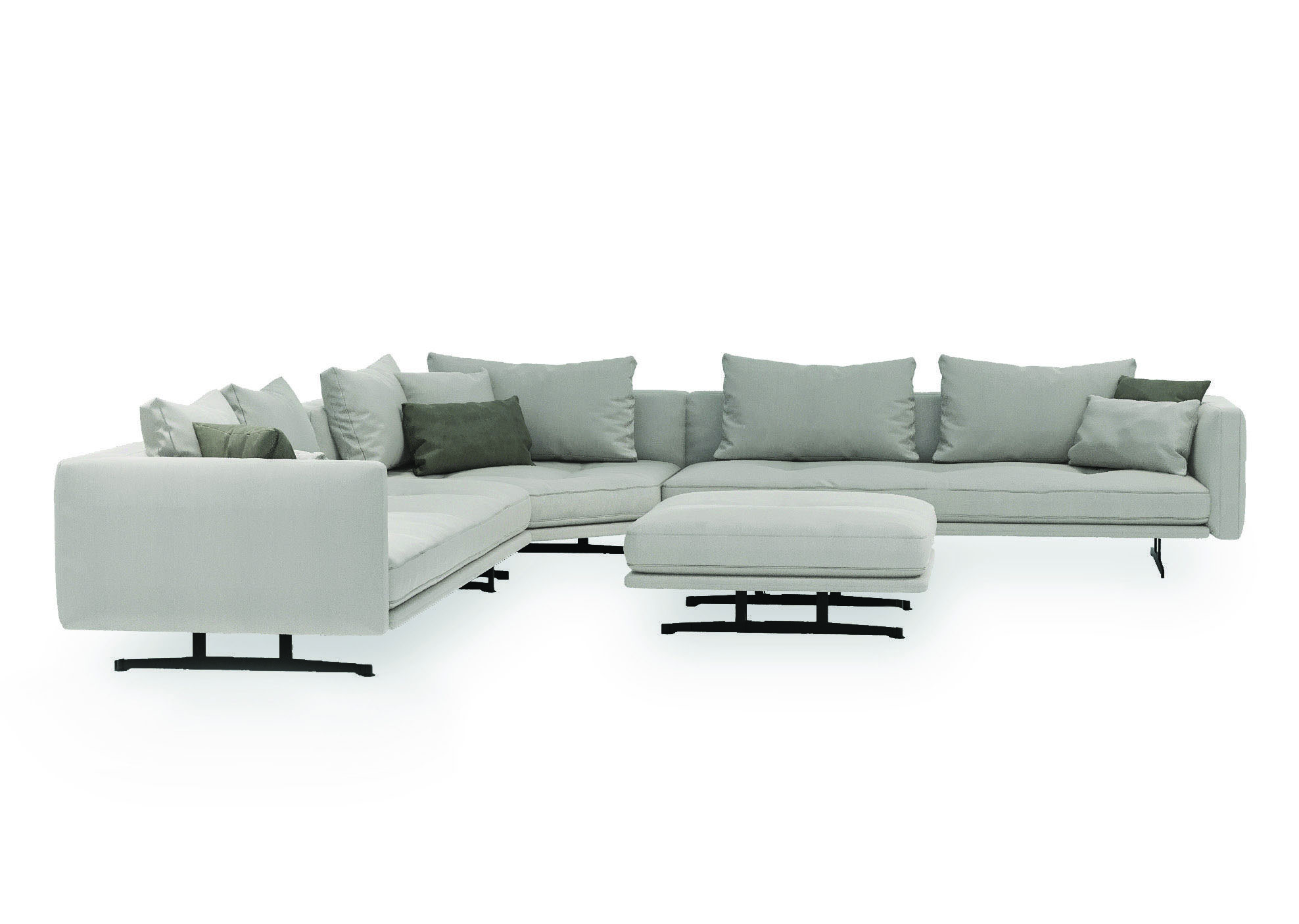 Пуф Enza Home Dakar, размер 100х100х42 см1614313504997 Пуф Enza Home Dakar, размер 100х100х42 см1614313504997