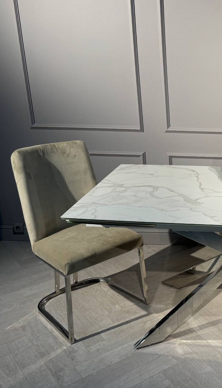 Стол обеденный раскладной IST-CASA Иллюзион MC22026DT, размер 160(240)х90х76 см, цвет: белый мрамор (MC22026DTcasa)MC22026DTcasa Стол обеденный раскладной IST-CASA Иллюзион MC22026DT, размер 160(240)х90х76 см, цвет: белый мрамор (MC22026DTcasa)MC22026DTcasa