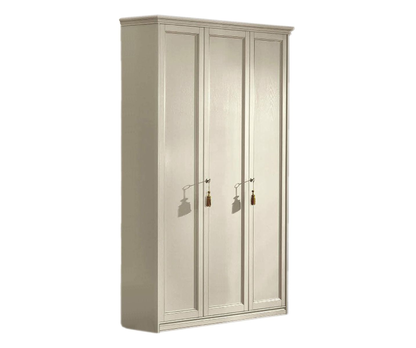 Шкаф платяной Nostalgia Bianco Antico, 3-х дверный, цвет: белый антик, 149x64x220 см (085AR3.07BA)085AR3.07BA Шкаф платяной Nostalgia Bianco Antico, 3-х дверный, цвет: белый антик, 149x64x220 см (085AR3.07BA)085AR3.07BA