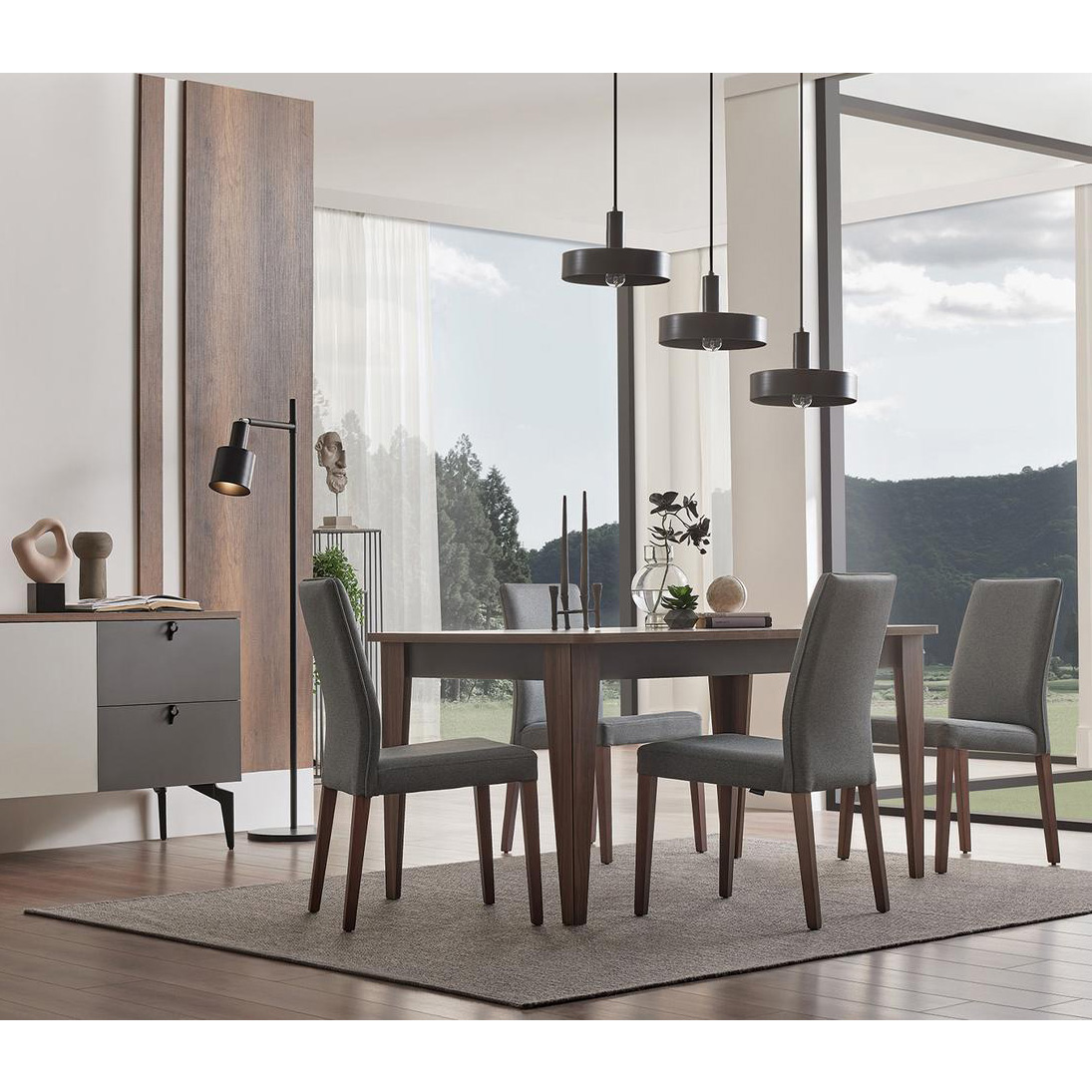 Стол обеденный Enza Home Cordell, прямоугольный, размер 160х90х76 см07.180.0600.0000.0053.0000.