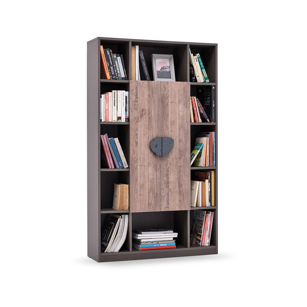 Шкаф книжный Enza Home Orlando, размер 100х32х170 см (EH50889)EH50889