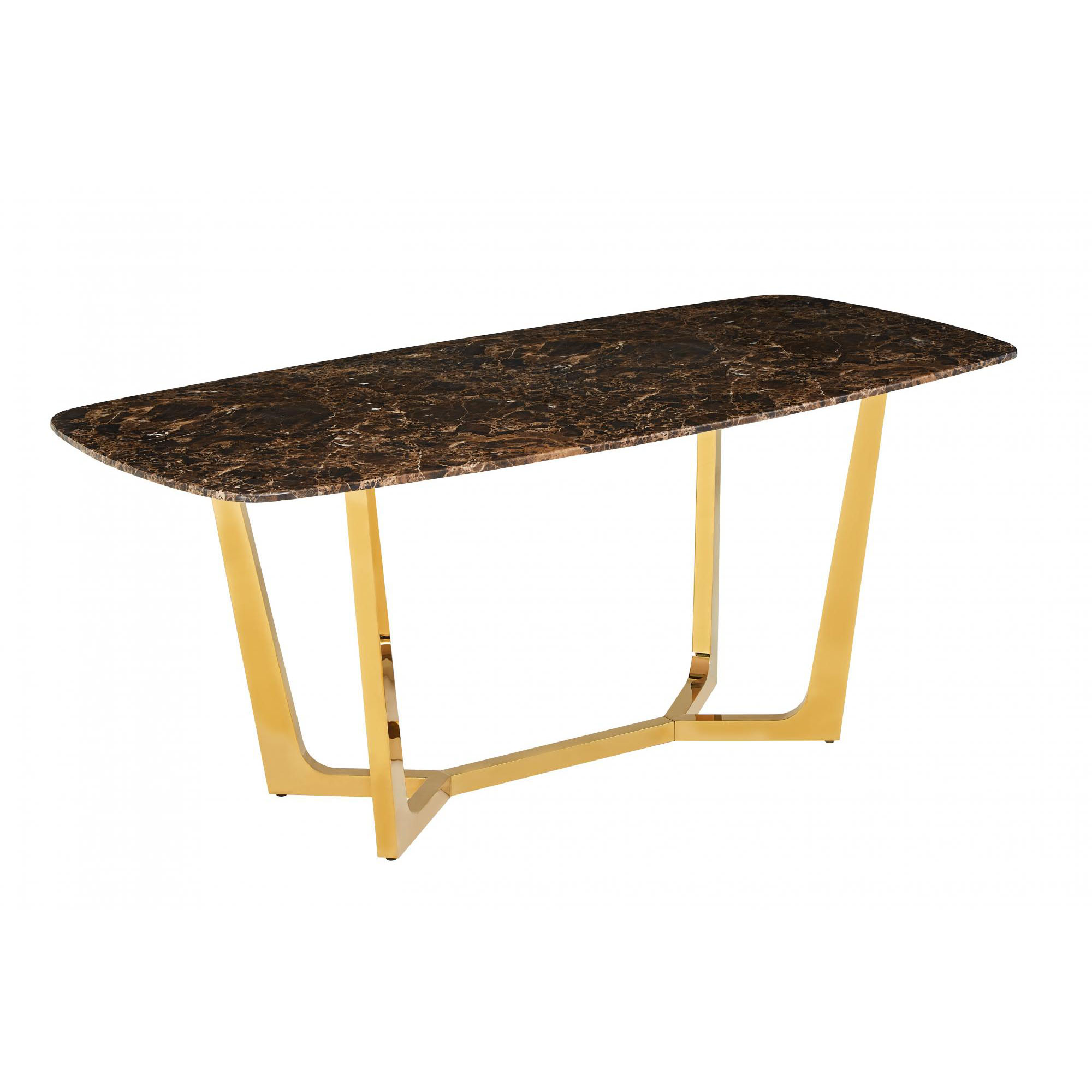 Стол обеденный IST-CASA Ланс DT-2852M.1, размер 160х90х75 см, цвет: коричневый мрамор (DT-2852M.1casa)DT-2852M.1casa Стол обеденный IST-CASA Ланс DT-2852M.1, размер 160х90х75 см, цвет: коричневый мрамор (DT-2852M.1casa)DT-2852M.1casa