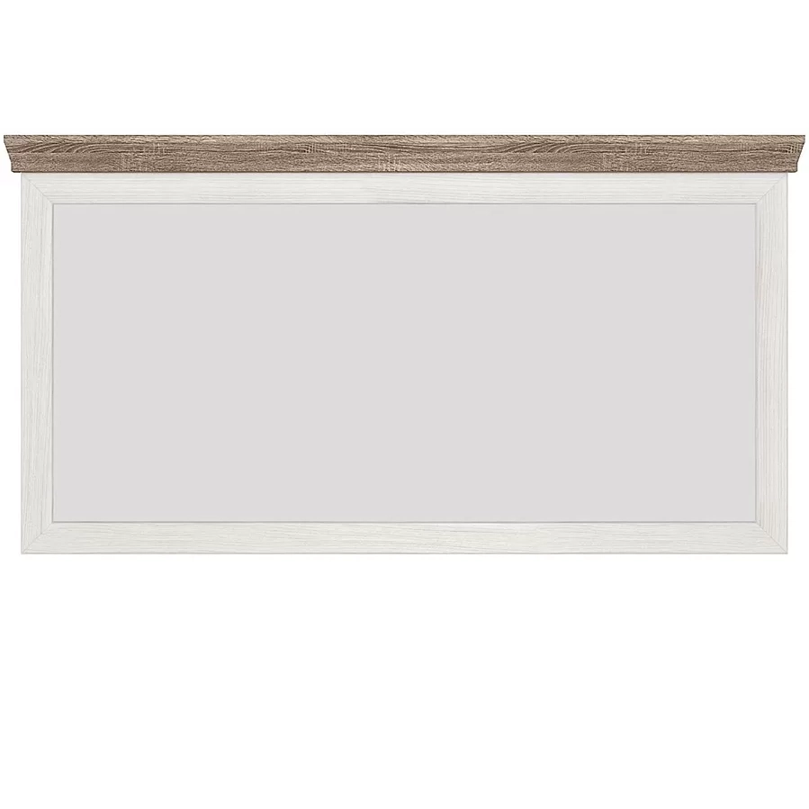 Зеркало БРВ Марсель (Marselle), цвет ясень снежный/дуб сонома темный, 167х5х88 см (LUS/165)LUS/165