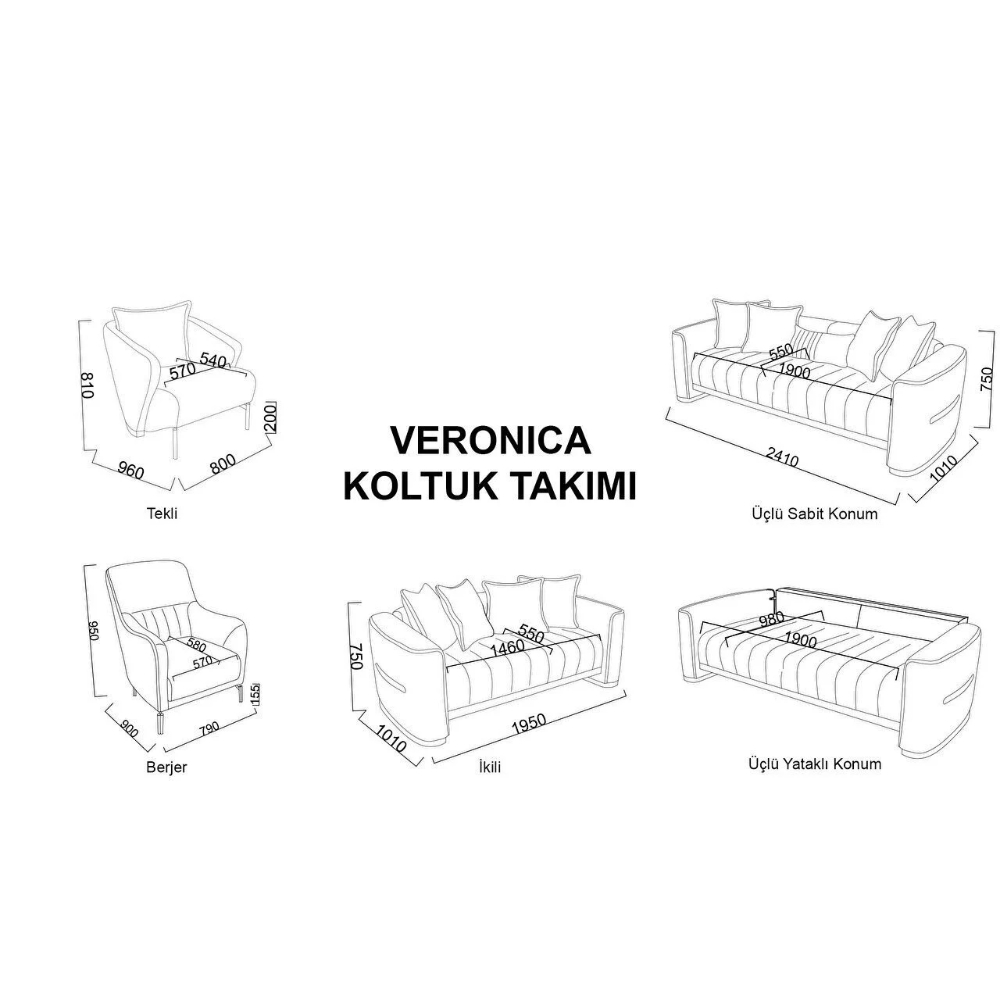 Диван Bellona Veronica, 2-х местный, размер 195x101x75 см (VERN-02)VERN-02 Диван Bellona Veronica, 2-х местный, размер 195x101x75 см (VERN-02)VERN-02