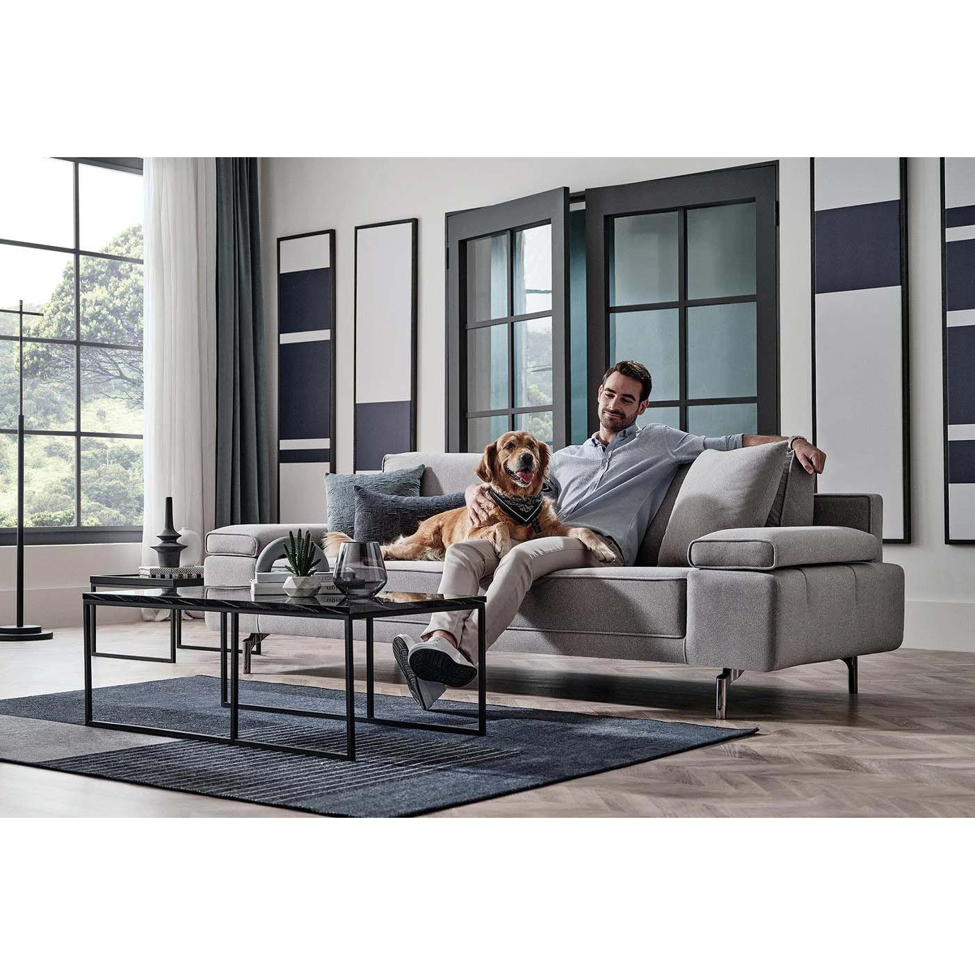 Диван Enza Home Petra, двухместный, размер 222х96х80 см Диван Enza Home Petra, двухместный, размер 222х96х80 см