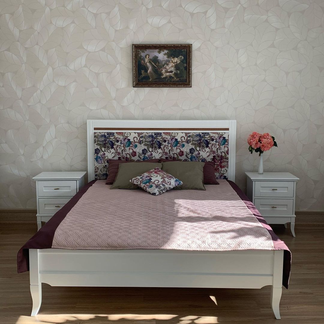 Кровать Римини, с мягким изголовьем, 180х200 см
