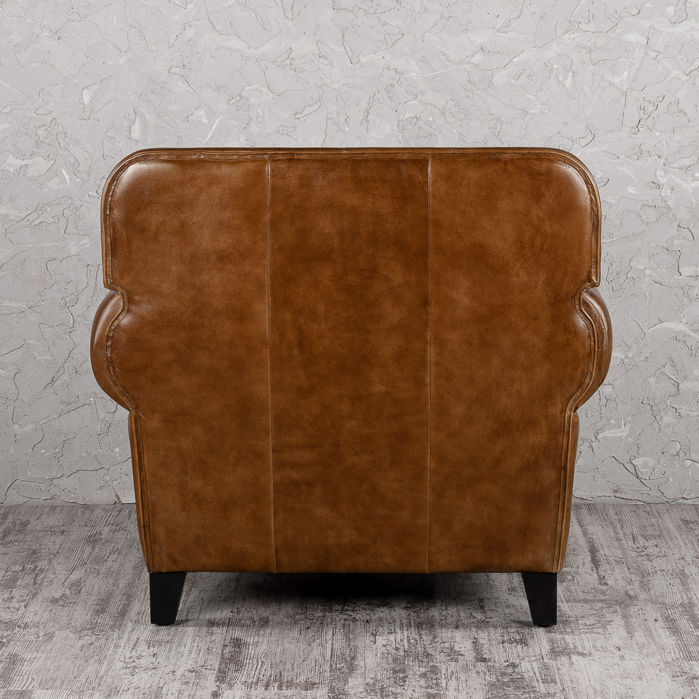 Кресло кожаное Gandy Elegant, размер 92х77х90 (01234)01234