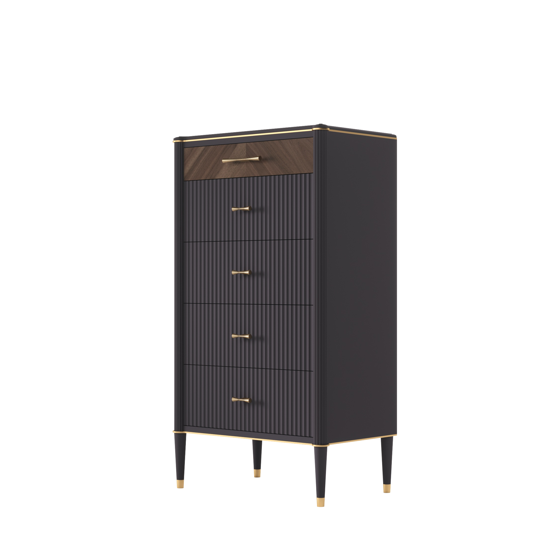 Комод высокий Timber Венеция, 70x45x127 см, цвет: Моккачино/Орех американский (Т-149/MO/NA)Т-149/MO/NA Комод высокий Timber Венеция, 70x45x127 см, цвет: Моккачино/Орех американский (Т-149/MO/NA)Т-149/MO/NA