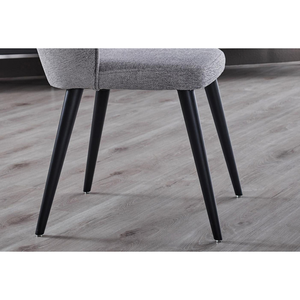 Стул серый Enza Home Legato, размер 56х64х86 см1815011361448 Стул серый Enza Home Legato, размер 56х64х86 см1815011361448