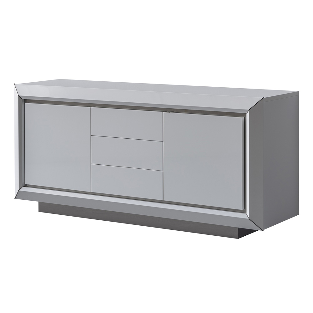 Комод Camelgroup Elite bianco, 3-х дверный с ящиками, цвет: белый глянец, 189x55x87 см (155BF3.01BI)155BF3.01BI