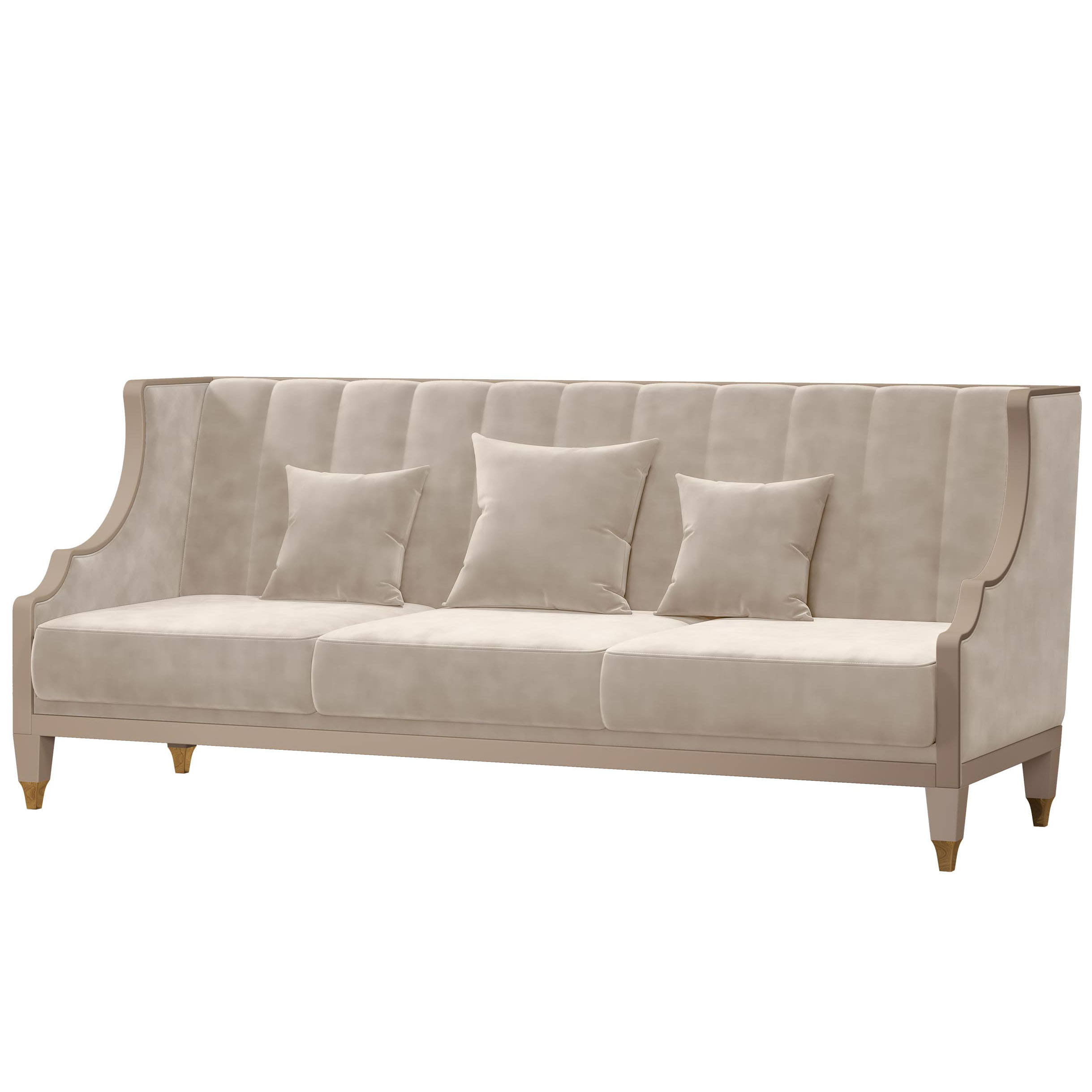 Диван Арида София, цвет бежевый, размер  Диван Арида София, цвет бежевый, размер