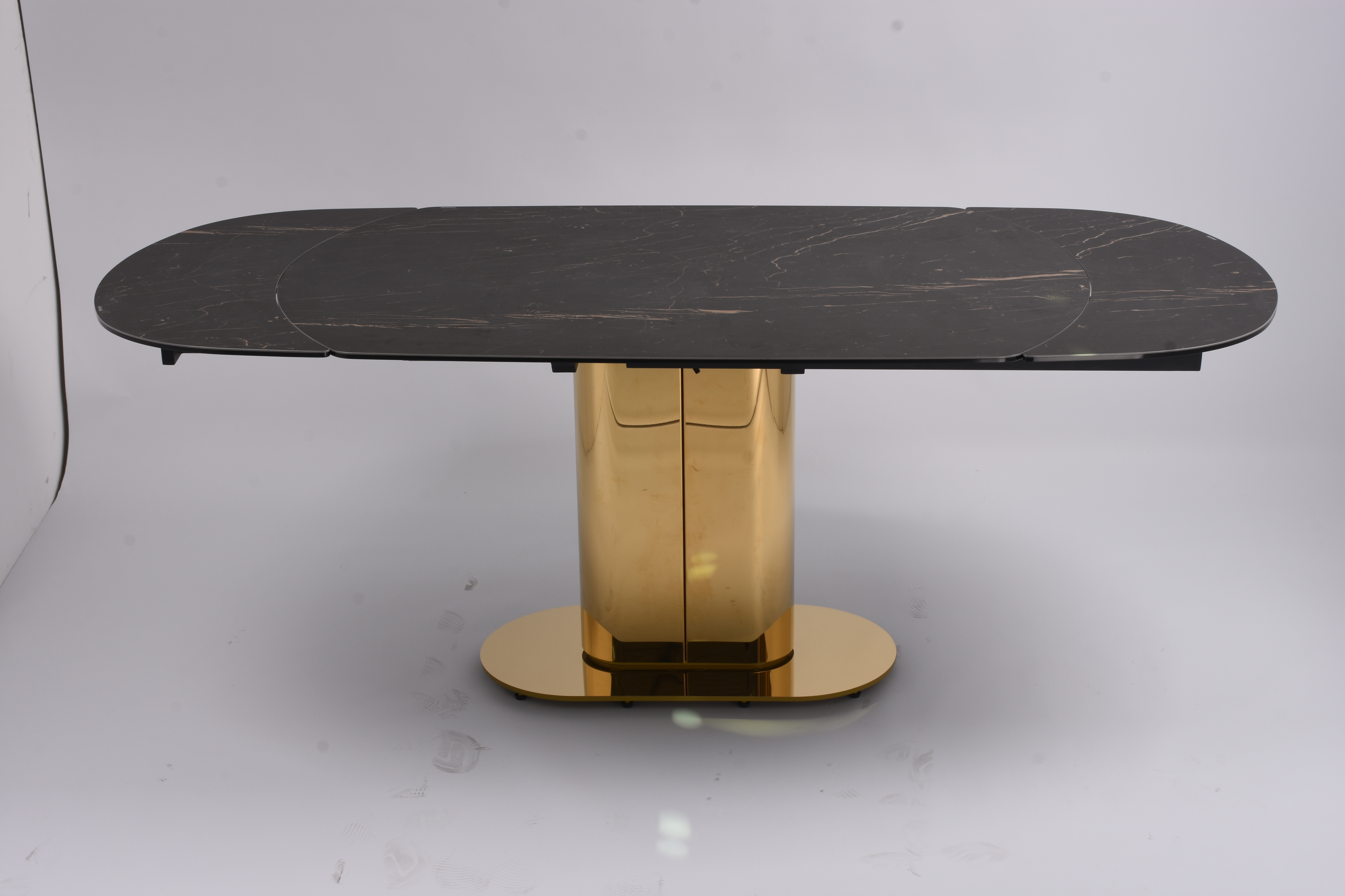 Стол обеденный раскладной IST-CASA Атриум-2 MC3035-140B, размер 140(30+30)х100х77 см, цвет: черная керамика (MC3035-140Bcasa)MC3035-140Bcasa Стол обеденный раскладной IST-CASA Атриум-2 MC3035-140B, размер 140(30+30)х100х77 см, цвет: черная керамика (MC3035-140Bcasa)MC3035-140Bcasa