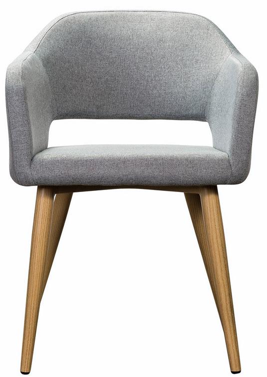 Кресло R-Home Oscar Сканди, размер 60x59x77.5 см, цвет: Грей(4101183_ГрейНДуб)4101183_ГрейНДуб