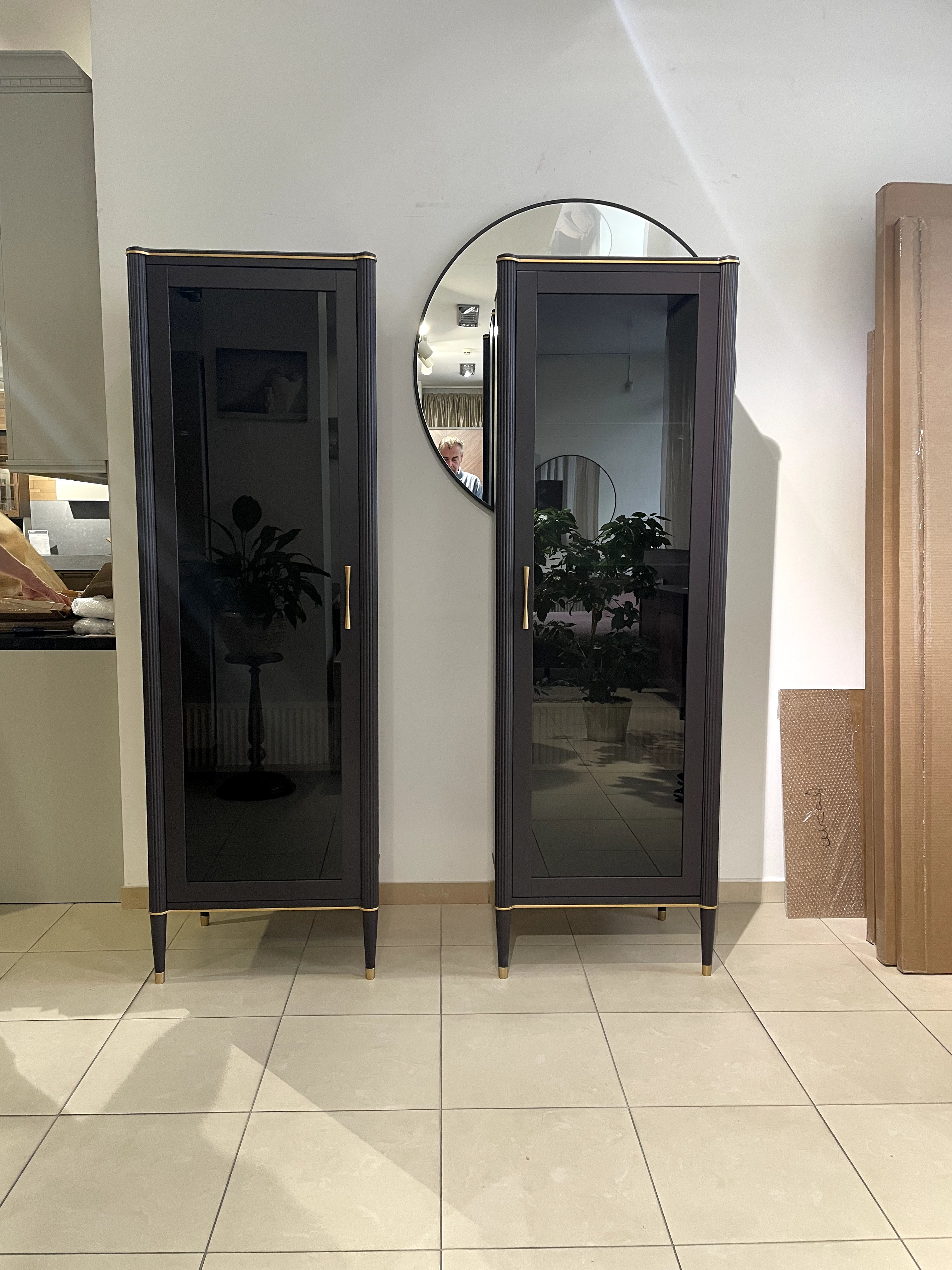 Витрина Timber Венеция, однодверная правая, цвет: Моккачино/Орех американский, 63х45х193 см (Т-101R/MO/NA)Т-101R/MO/NA Витрина Timber Венеция, однодверная правая, цвет: Моккачино/Орех американский, 63х45х193 см (Т-101R/MO/NA)Т-101R/MO/NA