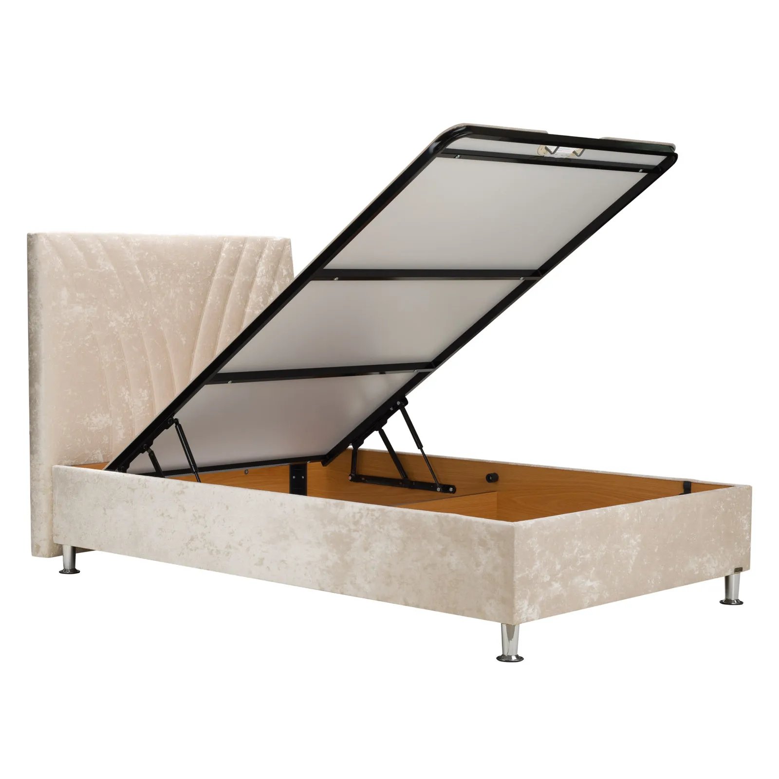 Кровать Bellona Verso, с мягким изголовьем, с подъемным механизмом, обивка: ткань: B0042VERS-()+VERS-()X200 Кровать Bellona Verso, с мягким изголовьем, с подъемным механизмом, обивка: ткань: B0042VERS-()+VERS-()X200