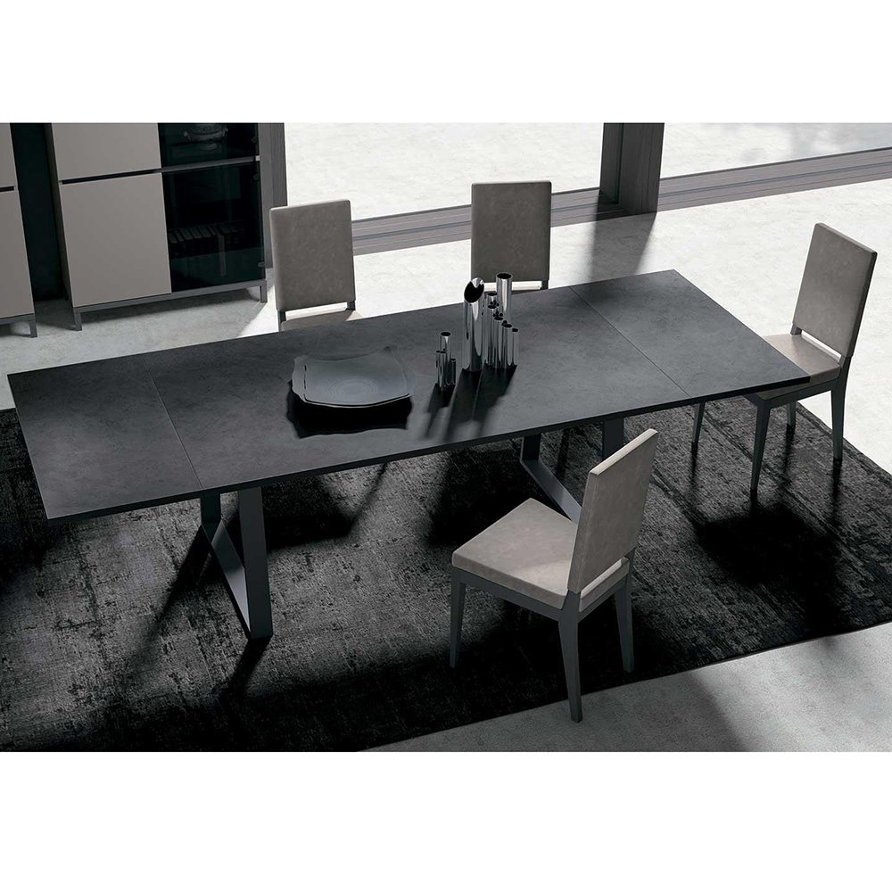 Стол обеденный Status Kali, цвет тёмно-серый матовый, 160x85x75 см (KADTOTA01)KADTOTA01