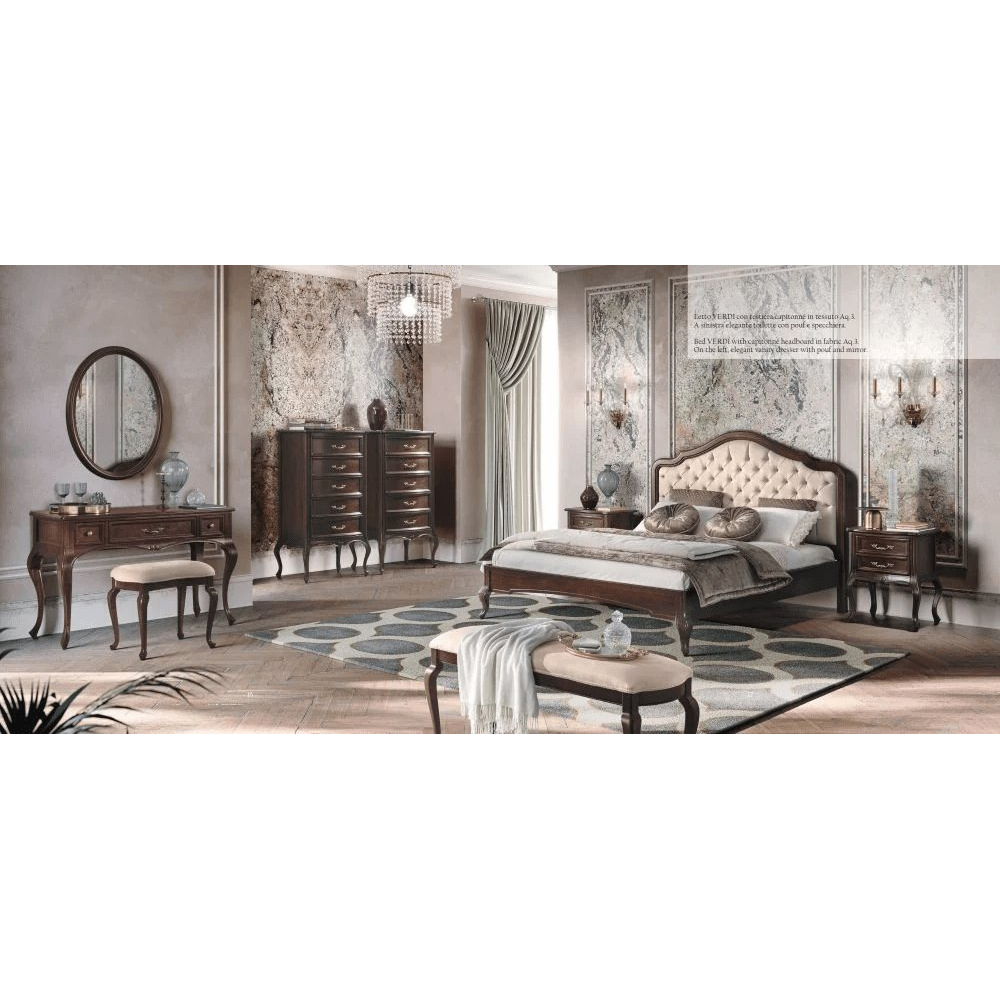 Кровать Camelgroup Verdi Noce, 180х200 см, ткань Aquos 3 Cream (кат В), цвет: noce anticato, размер 193х214х135 (169LET.04NO)169LET.04NO Кровать Camelgroup Verdi Noce, 180х200 см, ткань Aquos 3 Cream (кат В), цвет: noce anticato, размер 193х214х135 (169LET.04NO)169LET.04NO