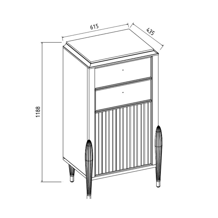 Комод Bellona Gravita, размер 62x44x119 см (GRAV-28)GRAV-28 Комод Bellona Gravita, размер 62x44x119 см (GRAV-28)GRAV-28