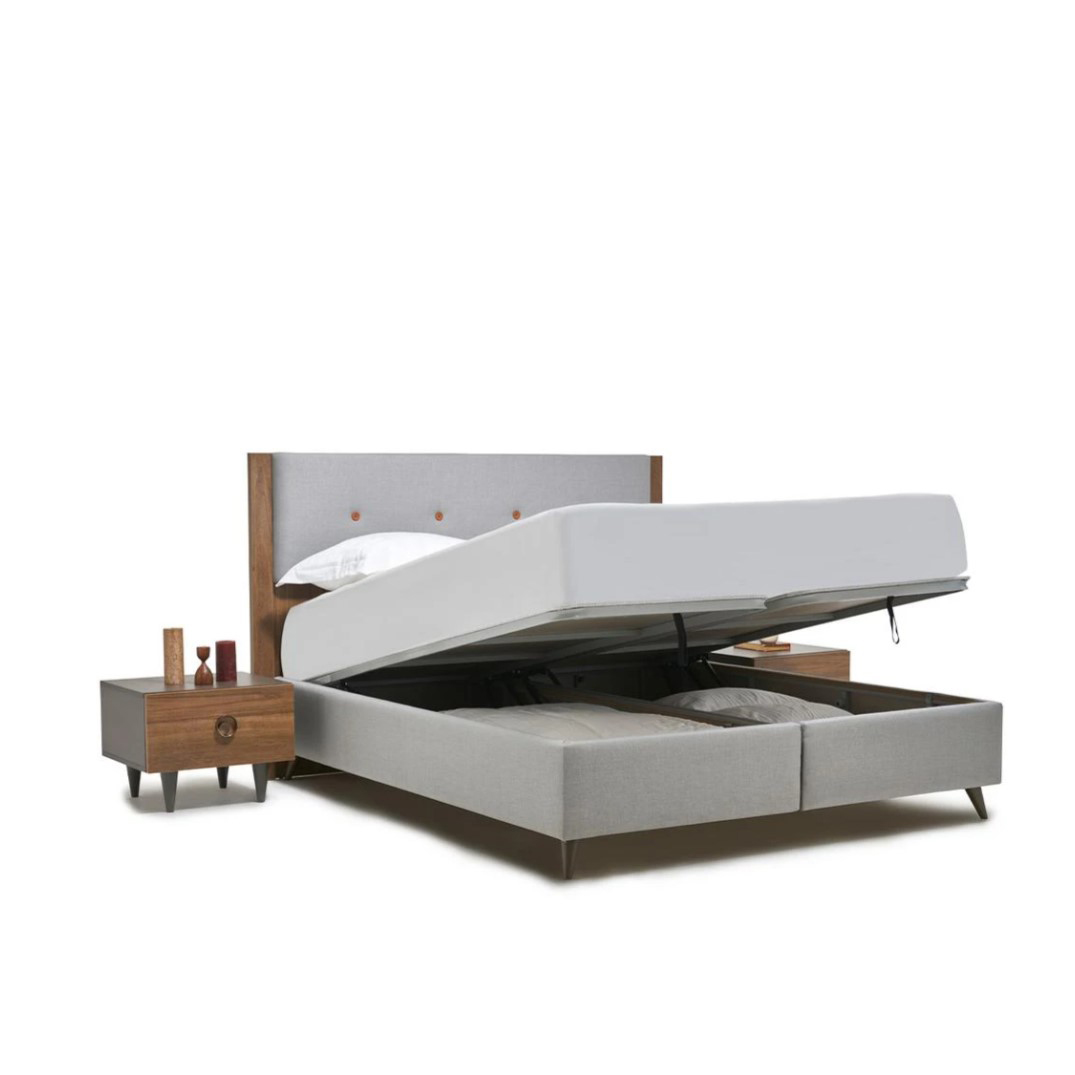 Кровать Enza Home Rosa, полуторная, с подъемным механизмом, 150х200 см