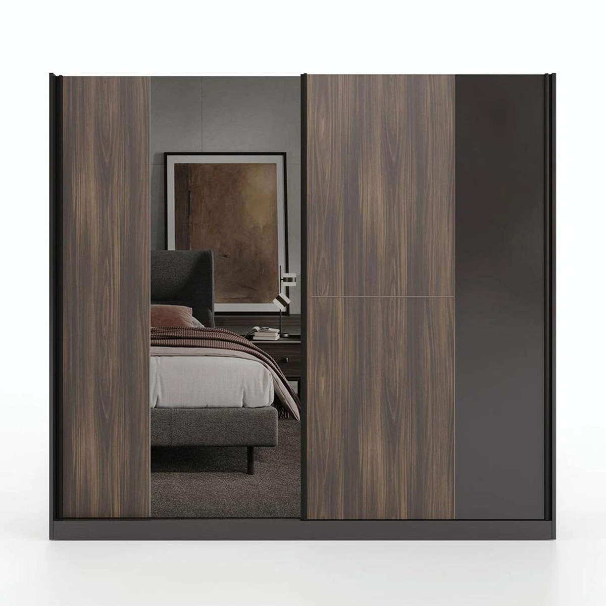 Шкаф-купе Enza Home Parma, размер 240х70х222 см55555000002850 Шкаф-купе Enza Home Parma, размер 240х70х222 см55555000002850