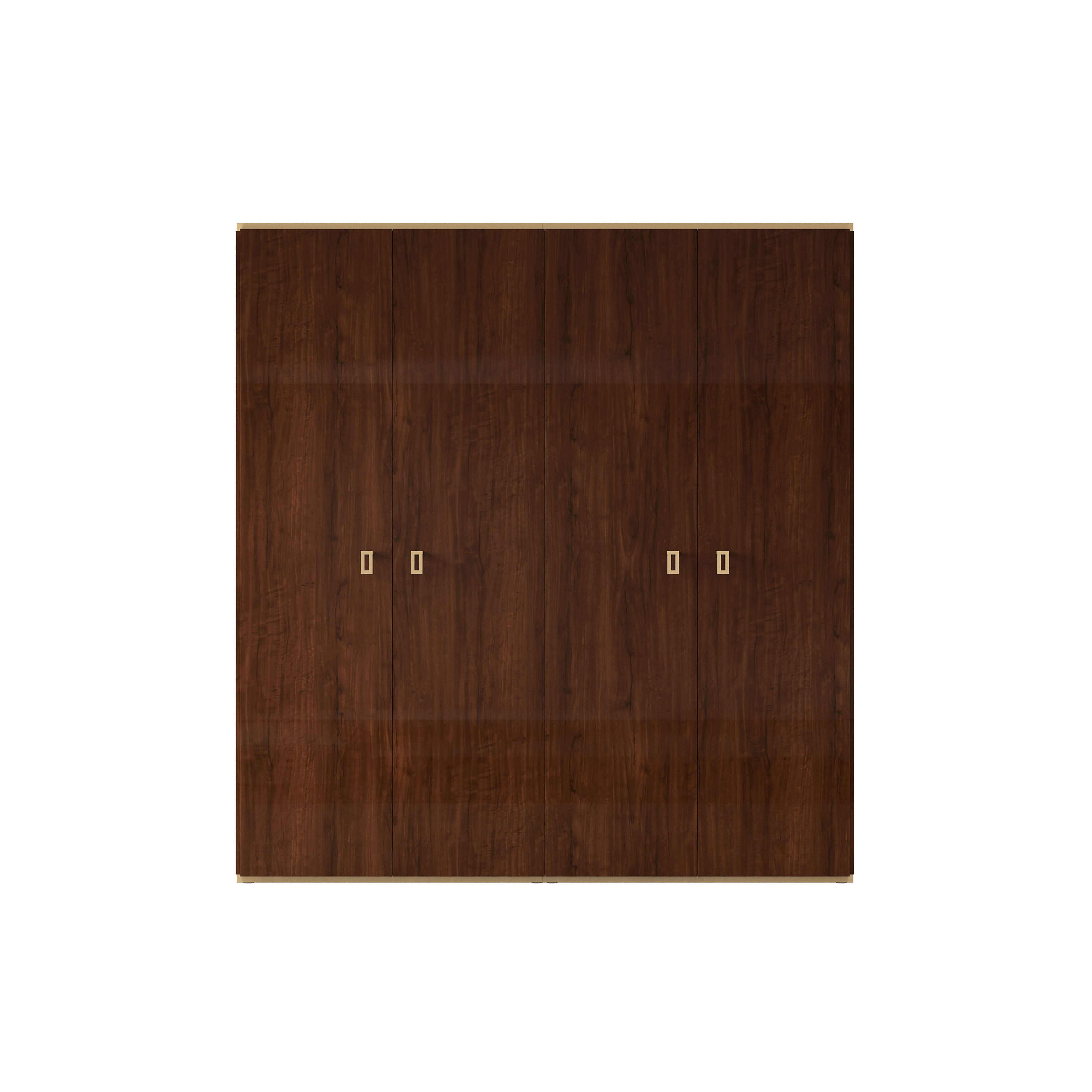 Шкаф Status Eva, четырёхдверный, цвет орех, 217x61x232 см (EABNOAR01)EABNOAR01