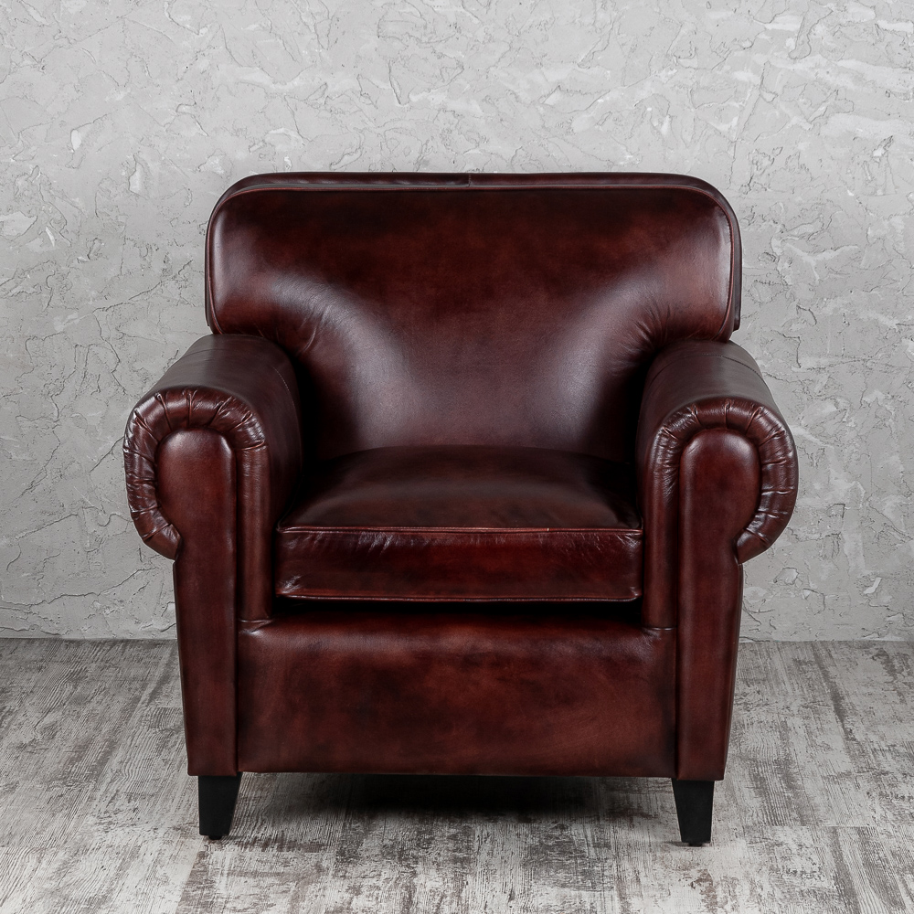 Кресло кожаное Gandy Elegant, размер 93х86х88 (02157)02157