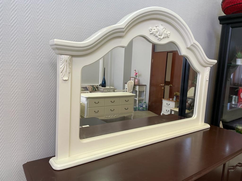 Зеркало к комоду Aletan Provence, цвет: синий 138х8х85 см (B104IN)B104IN Зеркало к комоду Aletan Provence, цвет: синий 138х8х85 см (B104IN)B104IN