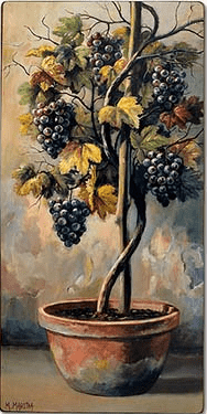 Декор Тоскана: картина "Виноград" V88V88