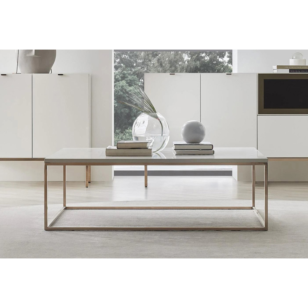 Стол журнальный белый Enza Home Legato, размер 110х110х35 см55556000000306 Стол журнальный белый Enza Home Legato, размер 110х110х35 см55556000000306