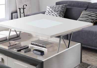 Стол журнальный Disemobel Cloe, квадратный, трансформер, 90x90x42 см (2036)2036 Стол журнальный Disemobel Cloe, квадратный, трансформер, 90x90x42 см (2036)2036