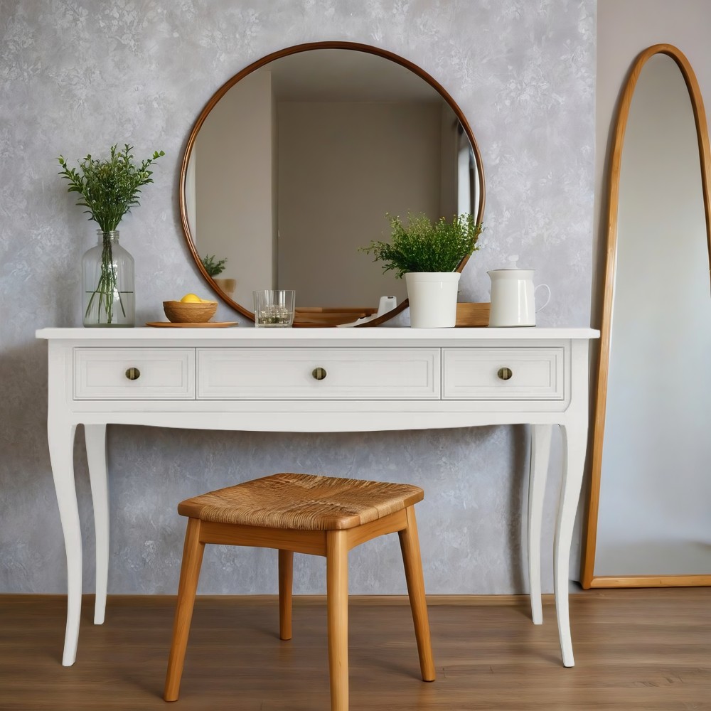 Консоль Aletan Majessa, 128х48х80 см, цвет: белый (M903W)M903W Консоль Aletan Majessa, 128х48х80 см, цвет: белый (M903W)M903W