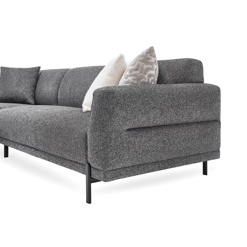 Диван-кровать Enza Home Terra, угловой, левый, цвет серый, размер 275х166х81 см Диван-кровать Enza Home Terra, угловой, левый, цвет серый, размер 275х166х81 см