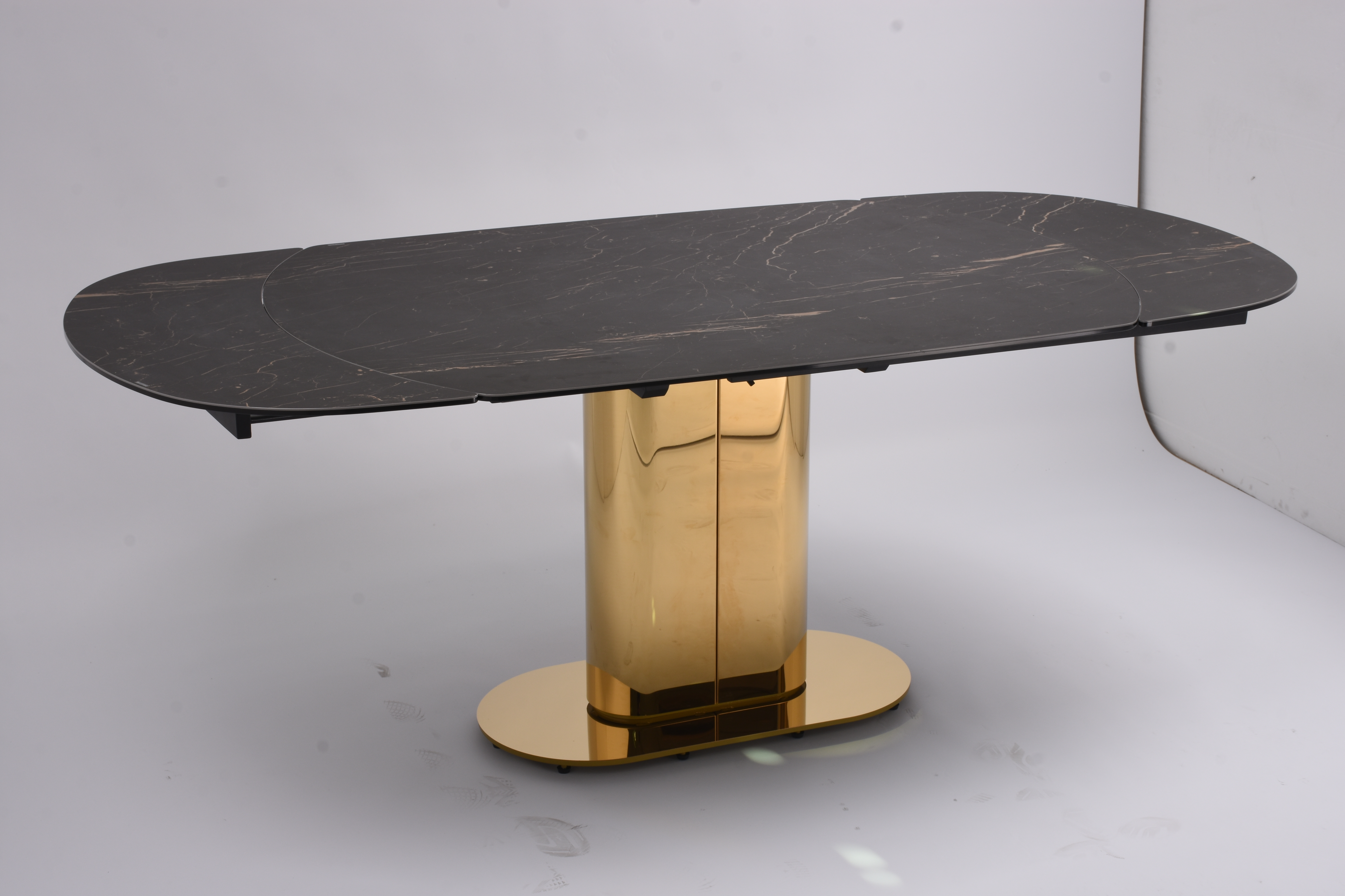 Стол обеденный раскладной IST-CASA Атриум-2 MC3035-140B, размер 140(30+30)х100х77 см, цвет: черная керамика (MC3035-140Bcasa)MC3035-140Bcasa Стол обеденный раскладной IST-CASA Атриум-2 MC3035-140B, размер 140(30+30)х100х77 см, цвет: черная керамика (MC3035-140Bcasa)MC3035-140Bcasa