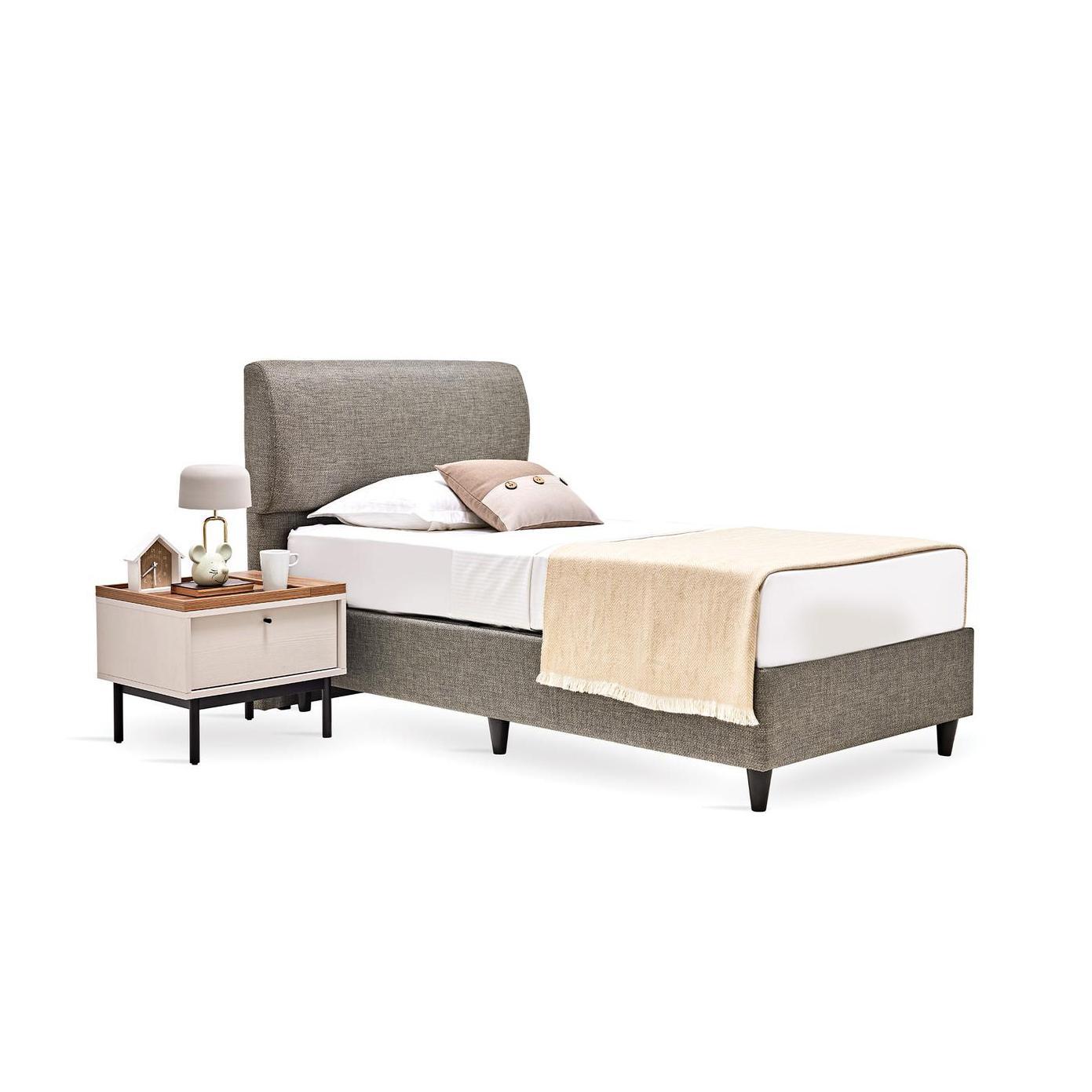 Кровать Enza Home Loreto, односпальная, с подъемным механизмом, 100x200 см Кровать Enza Home Loreto, односпальная, с подъемным механизмом, 100x200 см
